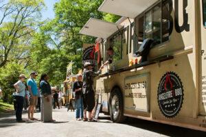 get a food truck to attend event